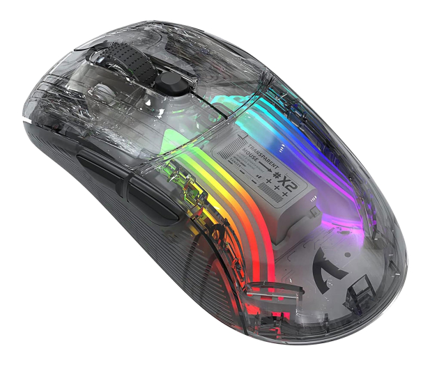 Attack Shark X2PRO PAW3212 czarna ze stacją ładującą 6972792470061 - 1349824 - zdjęcie 3